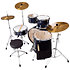 Roadshow Rock 22" Royal Blue Metallic + 3 cymbales Sabian Solar Pearl