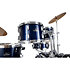 Roadshow 18" Royal Blue Metallic + 3 cymbales Sabian Solar Pearl