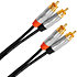 Câble bretelle RCA mâle - RCA mâle 1,50m Touring Plugger