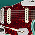 American Professional Classic Jaguar SS RW Faded Sherwood Green Metallic + Housse Fender