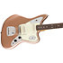 American Professional Classic Jaguar SS RW Faded Firemist Gold + Housse Fender