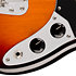 American Professional Classic Mustang Bass Split Single RW 3-Color Sunburst + Housse Fender