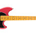 American Professional Classic Mustang Bass Split Single MN Faded Dakota Red + Housse Fender