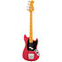 American Professional Classic Mustang Bass Split Single MN Faded Dakota Red + Housse Fender