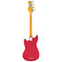 American Professional Classic Mustang Bass Split Single MN Faded Dakota Red + Housse Fender
