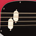American Professional Classic Mustang Bass Split Single MN Faded Dakota Red + Housse Fender