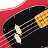 American Professional Classic Mustang Bass Split Single MN Faded Dakota Red + Housse Fender