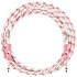Fender x Hello Kitty White/Pink Woven Cable 10' Fender