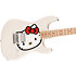 Fender x Hello Kitty Limited Edition 50th Stratocaster H MN White + Housse Squier by FENDER