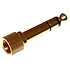 KA-1 Adaptateur Jack 3,5 mm - 6,35 mm Or Zomo