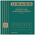 Cordes Nickel with Steel Core U-Bass 4 cordes Kala
