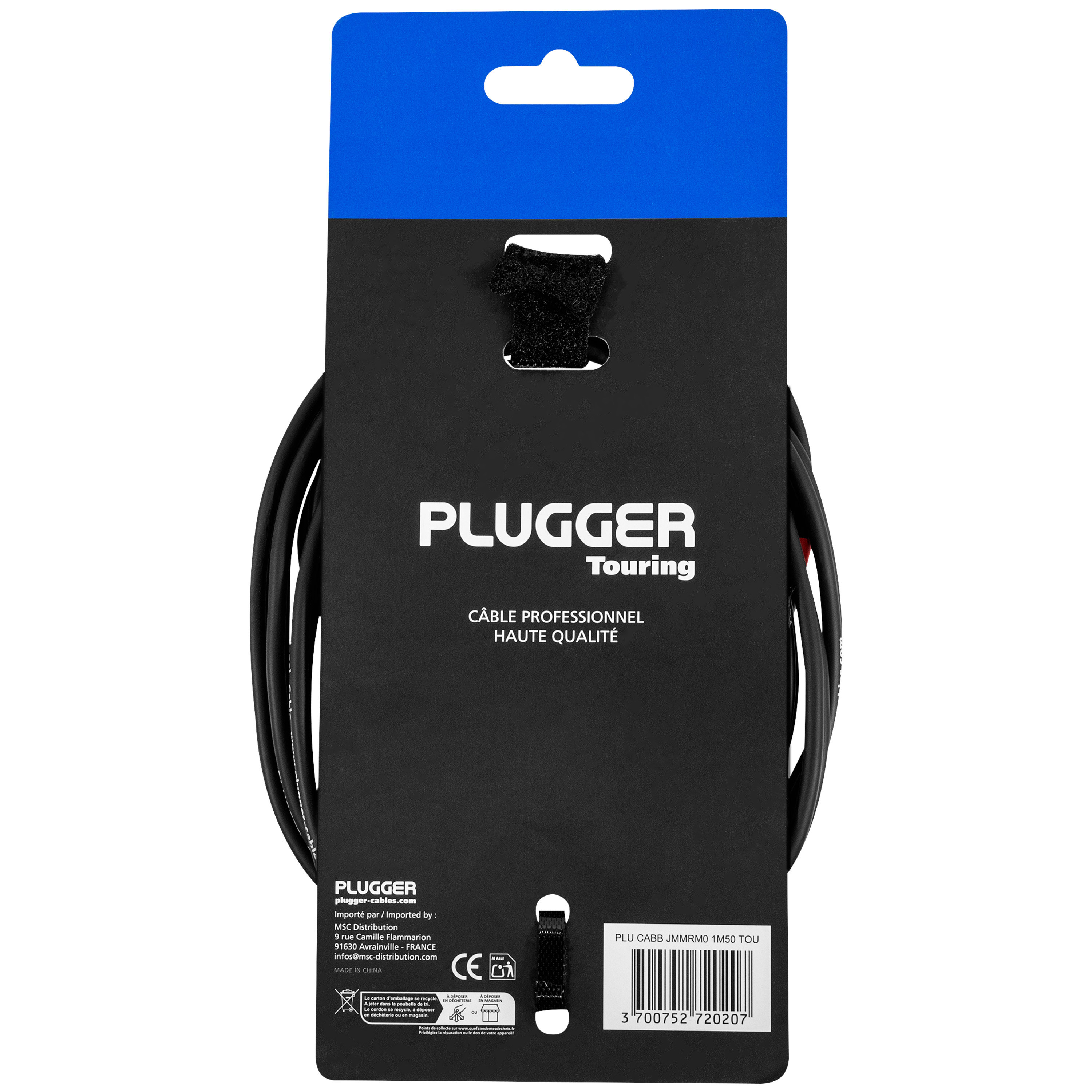 Câble bretelle, RCA/XLR (m/m), 3 m, série N Stagg