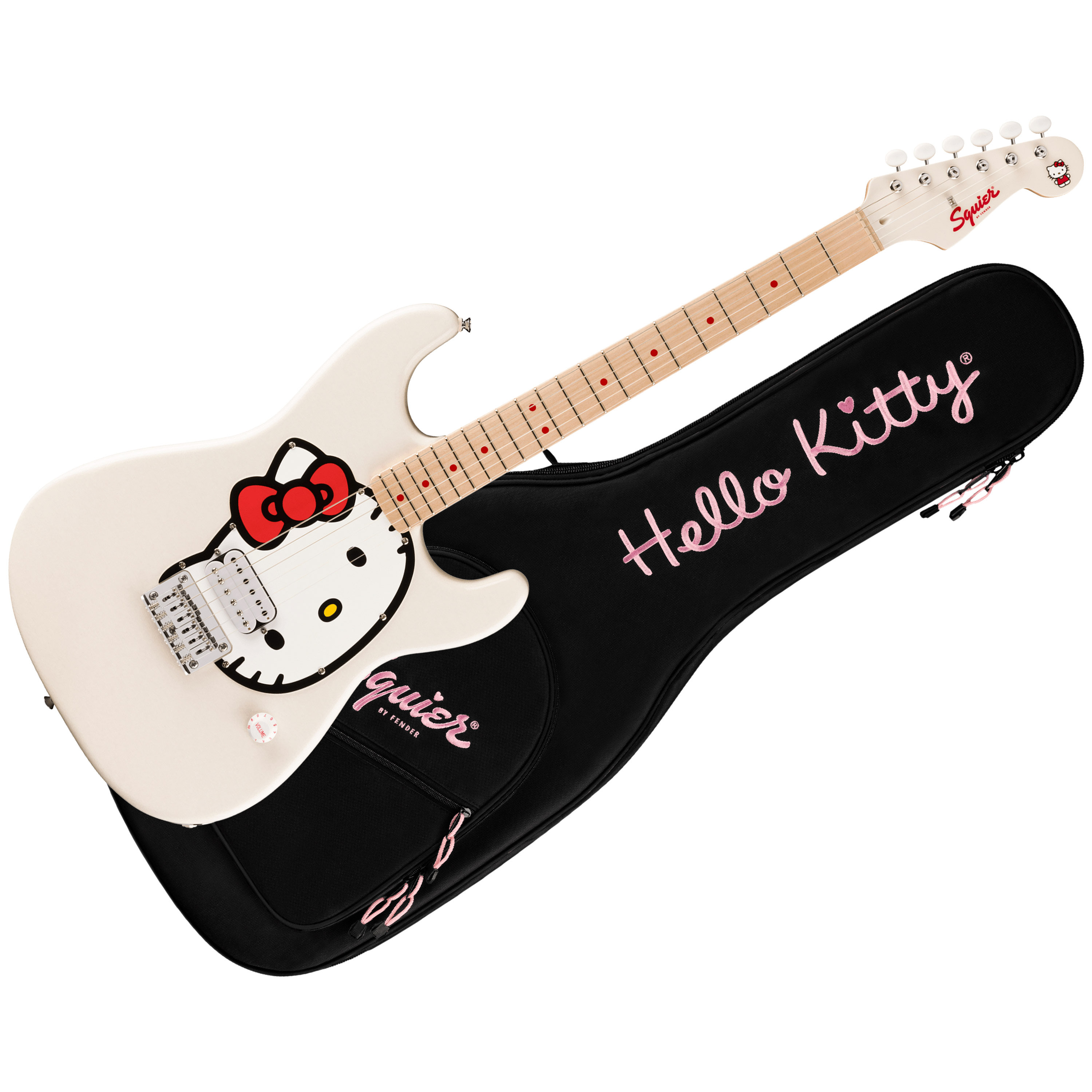 Hello Kitty Fender Guitar