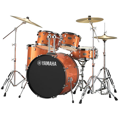 Yamaha Set Rydeen 20" Orange Glitter + Cymbales