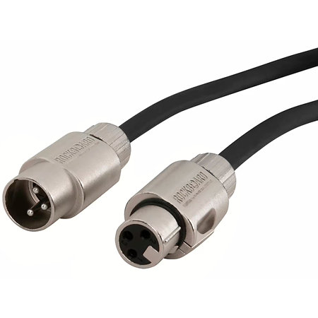 Câble patch XLR 30 cm Black Rockboard