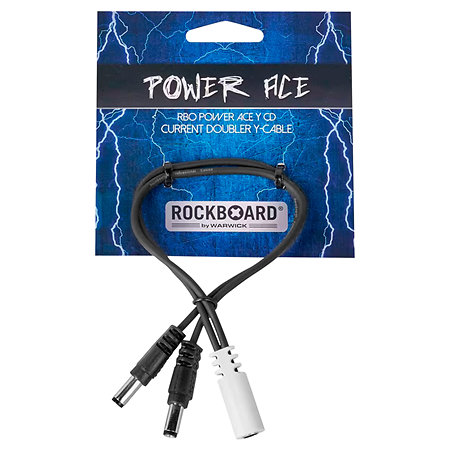 Câble Y Power Ace White Rockboard