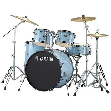 Yamaha Set Rydeen 22" Gloss Pale Blue + Hardware + Cymbales