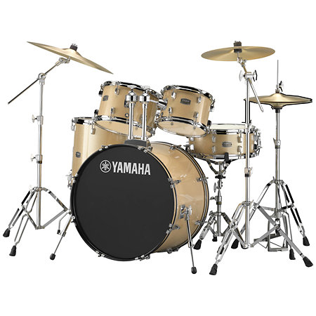 Yamaha Set Rydeen 22" Champagne Glitter + Hardware + Cymbales