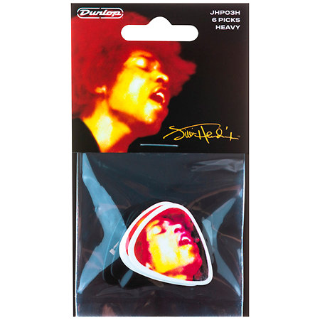 Dunlop JHP03H Jimi Hendrix Electric Ladyland Sachet de 6
