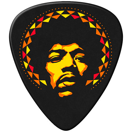 Dunlop JHP16HV Jimi Hendrix 69 Psych Series Aura Mandala Sachet de 6