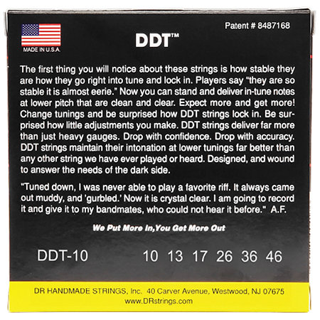 DDT Medium 10-46 DR Strings