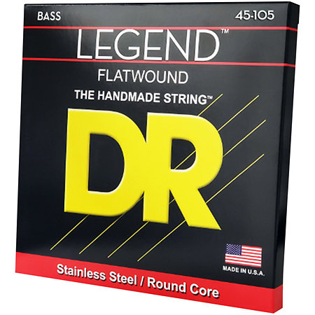 DR Strings Legend Polished Flatwound Medium 45-105