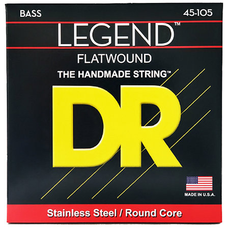 DR Strings Legend Polished Flatwound Medium 45-105