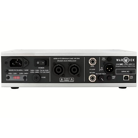 Bass Gnome I Pro 600W Warwick