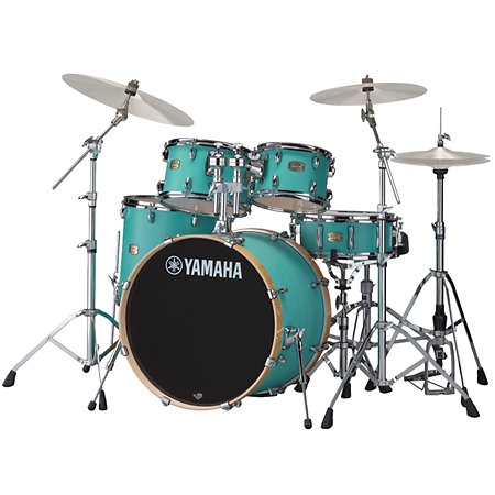 Yamaha SBP2F5 Set Stage Custom Birch Matte Surf Green 22'' + hardware