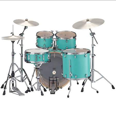 SBP2F5 Set Stage Custom Birch Matte Surf Green 22'' + hardware Yamaha