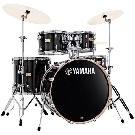 Yamaha SBP2F5 Set Stage Custom Birch Raven Black 22'' + hardware