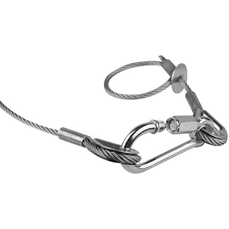 Showgear Safety Cable 5 mm - BGV-C1 Saveking 100 cm