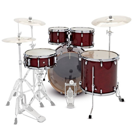 Yamaha SBP2F5 Set Stage Custom Birch Cranberry Red 22''