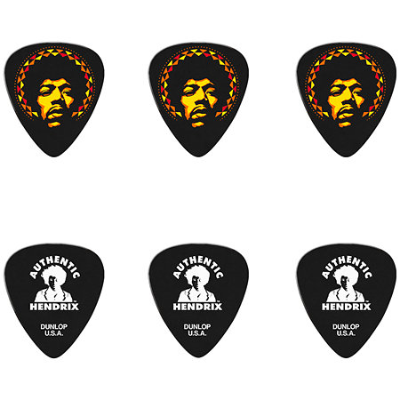 Dunlop JHPT16H Jimi Hendrix Aura Mandala Boîte de 6