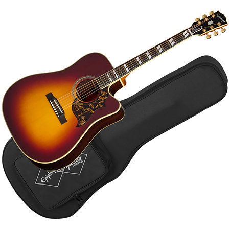 Epiphone Hummingbird Deluxe EC Autumn Burst