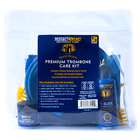 Kit d'entretien premium trombone MusicNomad