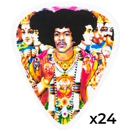 JHR02M Jimi Hendrix Bold as Love Sachet de 24 Dunlop