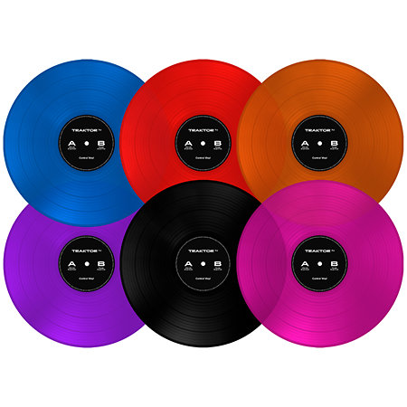 Traktor Control Vinyl Blue Native Instruments