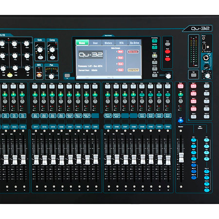 Qu-32 Chrome Edition + Dust Cover Allen & Heath