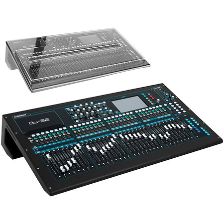Allen & Heath Pack Qu-32 Chrome Edition + Decksaver