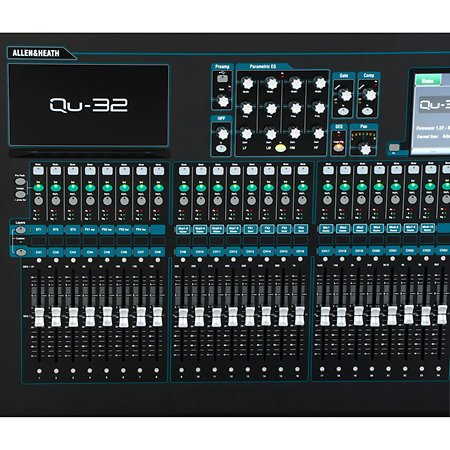 Pack Qu-32 Chrome Edition + Decksaver Allen & Heath