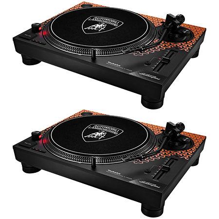 Technics SL-1200M7PED Orange Edition Lamborghini (la paire)