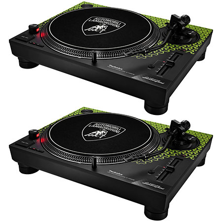 Technics SL-1200M7PEG Green Edition Lamborghini (la paire)