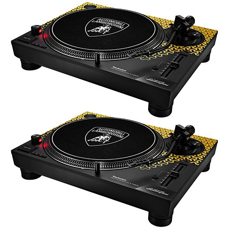 Technics SL-1200M7PEY Yellow Edition Lamborghini (la paire)