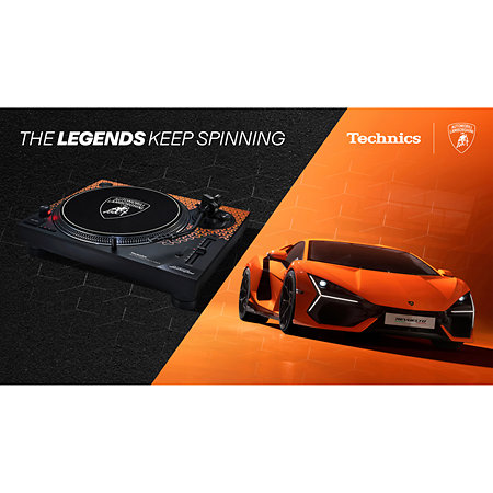 Pack SL-1200M7PED Orange Edition Lamborghini + Concorde MKII Mix Technics