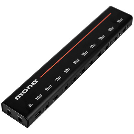 Mono PFX-PS-L-BLK 10 sorties + USB