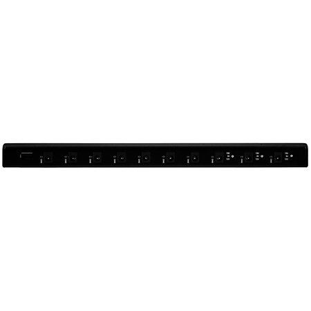 PFX-PS-L-BLK 10 sorties + USB Mono