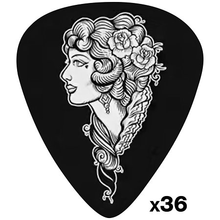 Dunlop L17R10 Lucky 13 VoodooQueen 1,00 mm Sachet de 36
