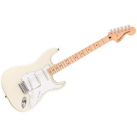 Pack Affinity Stratocaster MN Olympic White + DSL5C Combo Squier by FENDER