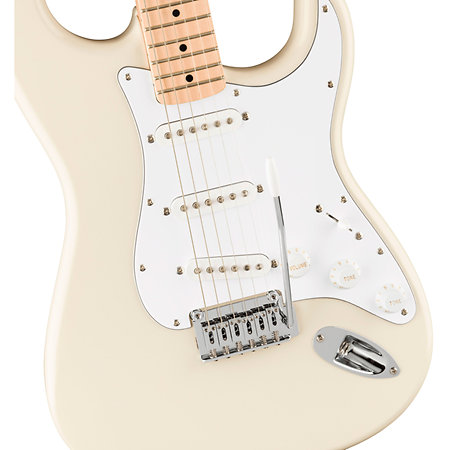 Pack Affinity Stratocaster MN Olympic White + DSL5C Combo Squier by FENDER